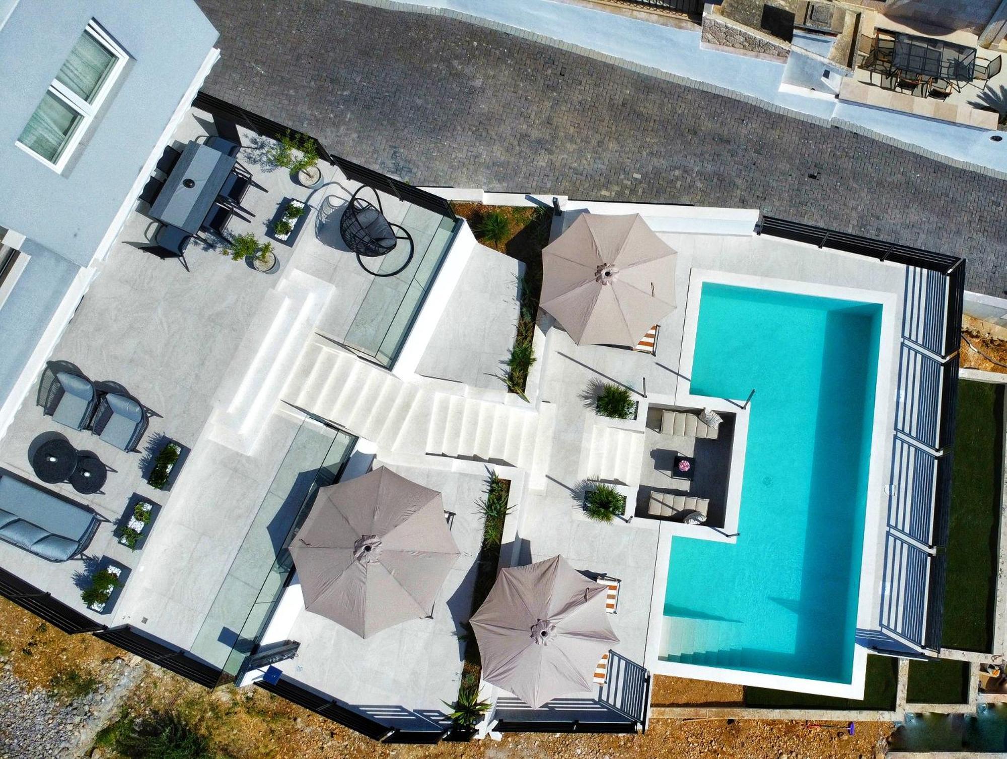 Luxury Holiday Home Dioniz Podgora Bagian luar foto
