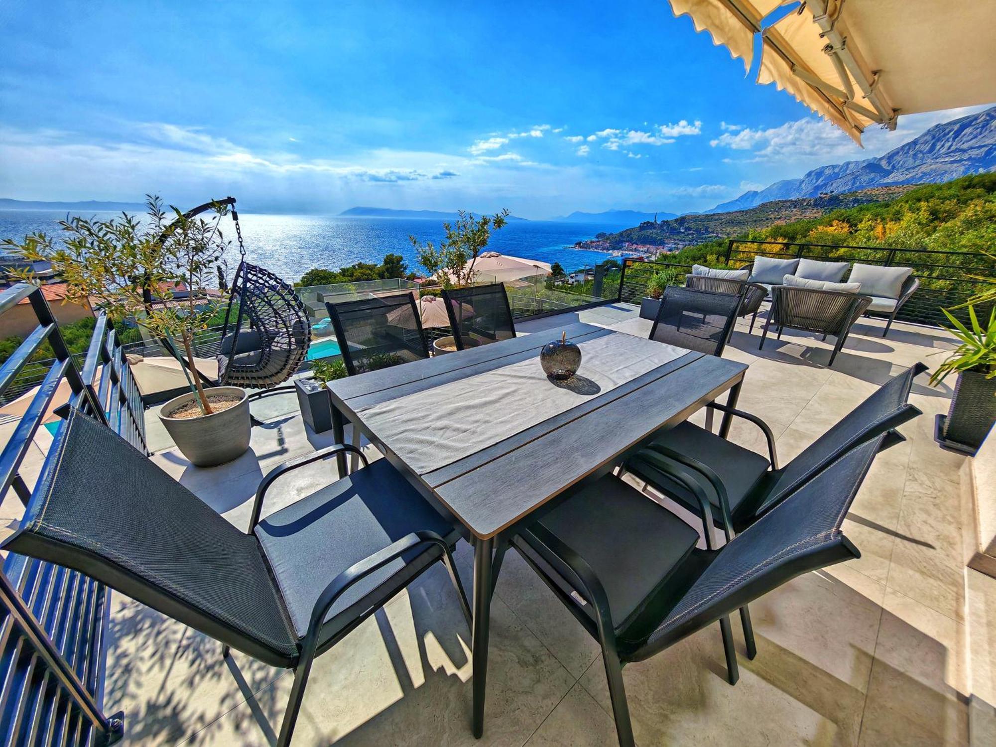 Luxury Holiday Home Dioniz Podgora Bagian luar foto